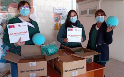 ENTREGA DE MATERIALES PARA PRE BÁSICA